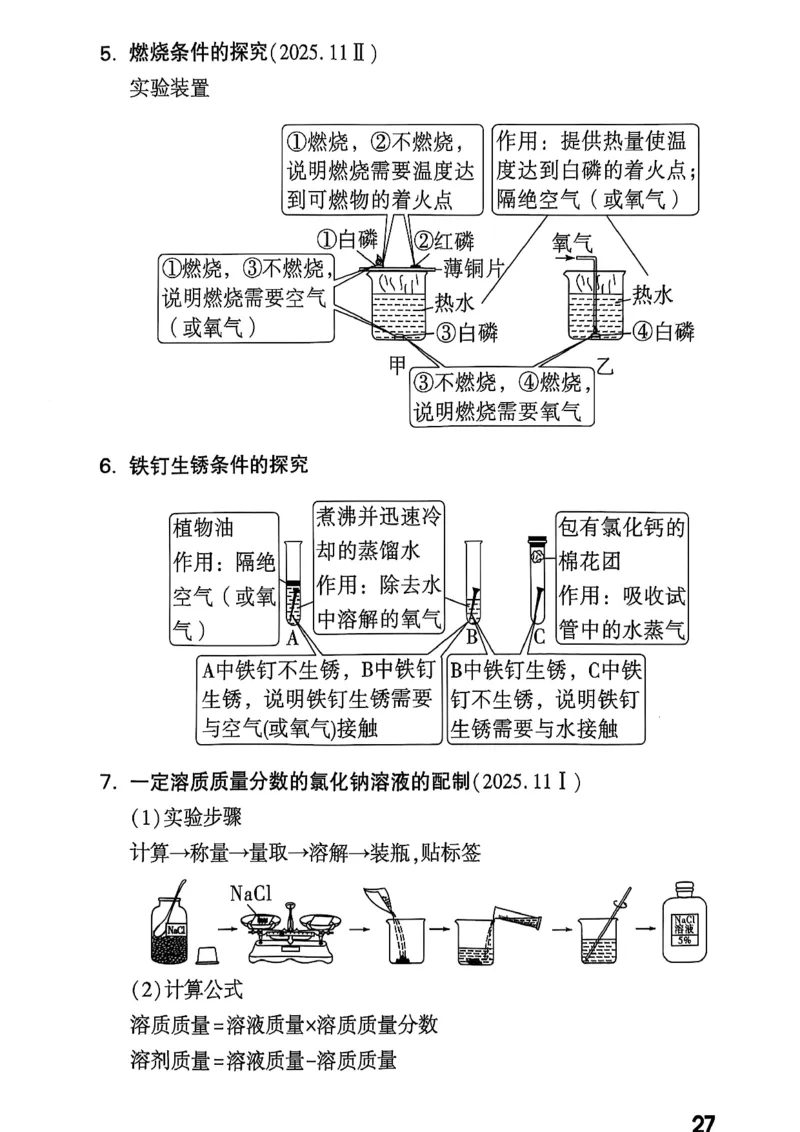 2026辽宁万唯试题研究（化学-基础考点速记）_26《万唯中考试题研究》辽宁_2026《辽宁万唯试题研究》化学