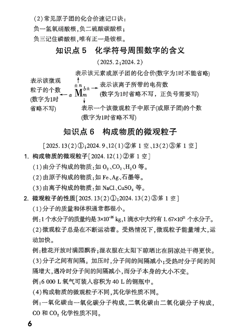 2026辽宁万唯试题研究（化学-基础考点速记）_26《万唯中考试题研究》辽宁_2026《辽宁万唯试题研究》化学