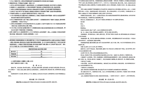 华大新高考联盟2025届高三下学期3月教学质量测评语文_2025年3月_250329华大新高考联盟2025届高三下学期3月教学质量测评（全科）_华大新高考联盟2025届高三下学期3月教学质量测评语文