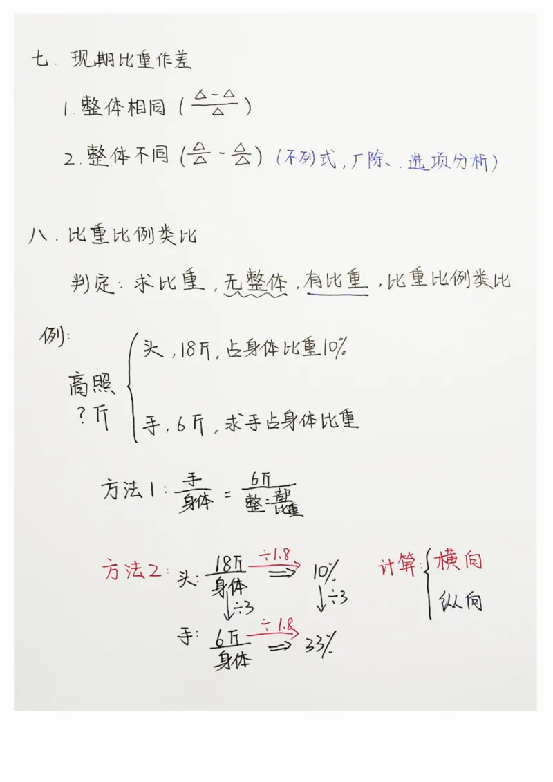 高照丨25资料分析3+2手写笔记（版本二）_2026考公资料_（06）高照_高照资料笔记合集