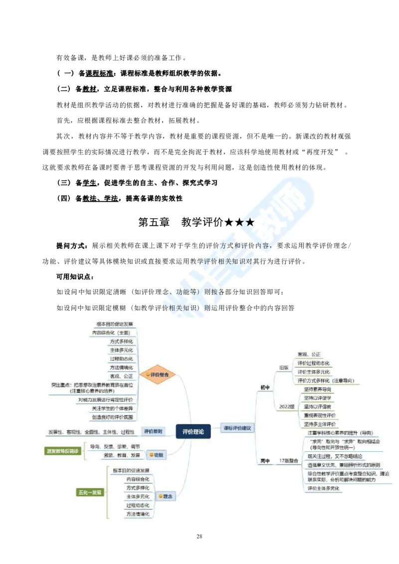 高中2023下教资政治主观题背诵汇总_4-教培资料-26年最新资料-同步更新_科一科二电子资料合集中小幼（笔记真题知识点汇总等）文件多，按需保存_01西米合集