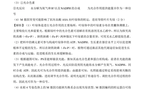 二轮二C卷生物学答案_2025年4月_250426百师联盟2025届高三二轮复习联考（二）（全科）_百师联盟2025届高三二轮复习联考（二）生物试题及答案