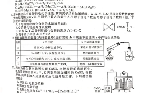 铜川市2023&mdash;2024学年度高三第一次模拟考试化学_2024届陕西省铜川市高三上学期第一次模拟考试_陕西省铜川市2024届高三上学期第一次模拟考试化学