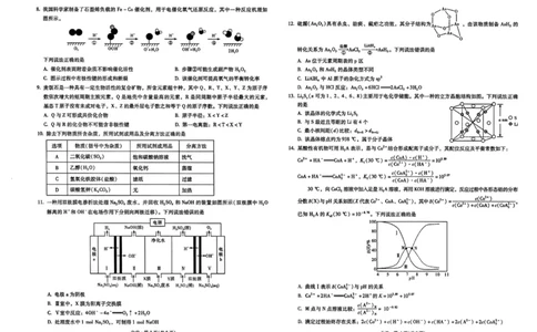 化学_2025年10月_251001云南省昆明市第一中学2025-2026学年高三上学期第二次联考（全科）_云南省昆明市第一中学2025-2026学年高三上学期第二次联考化学