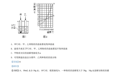 精品解析：山东省济宁市2020年中考化学试题（解析版）_中考真题_5.化学中考真题2015-2024年_2020中考化学真题（113份）_2020年中考真题精品解析化学（山东济宁卷）精编word版