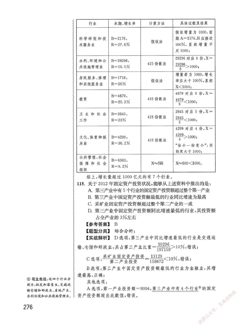 资料分析1200题解析篇_2026考公资料_花生十三合集_刷题花生十三数量关系1200题资料分析1200题⭐⭐_2020升级版花生资料分析1200题