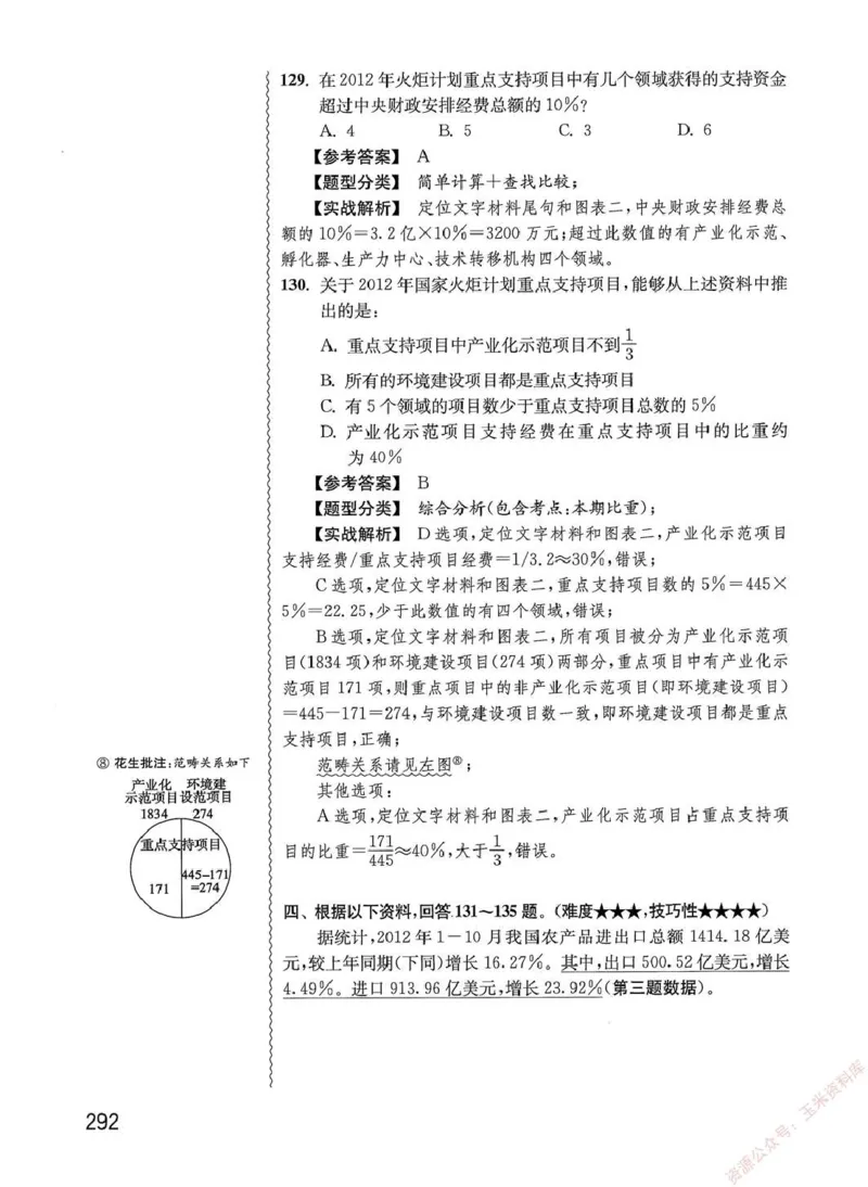 资料分析1200题解析篇_2026考公资料_花生十三合集_刷题花生十三数量关系1200题资料分析1200题⭐⭐_2020升级版花生资料分析1200题