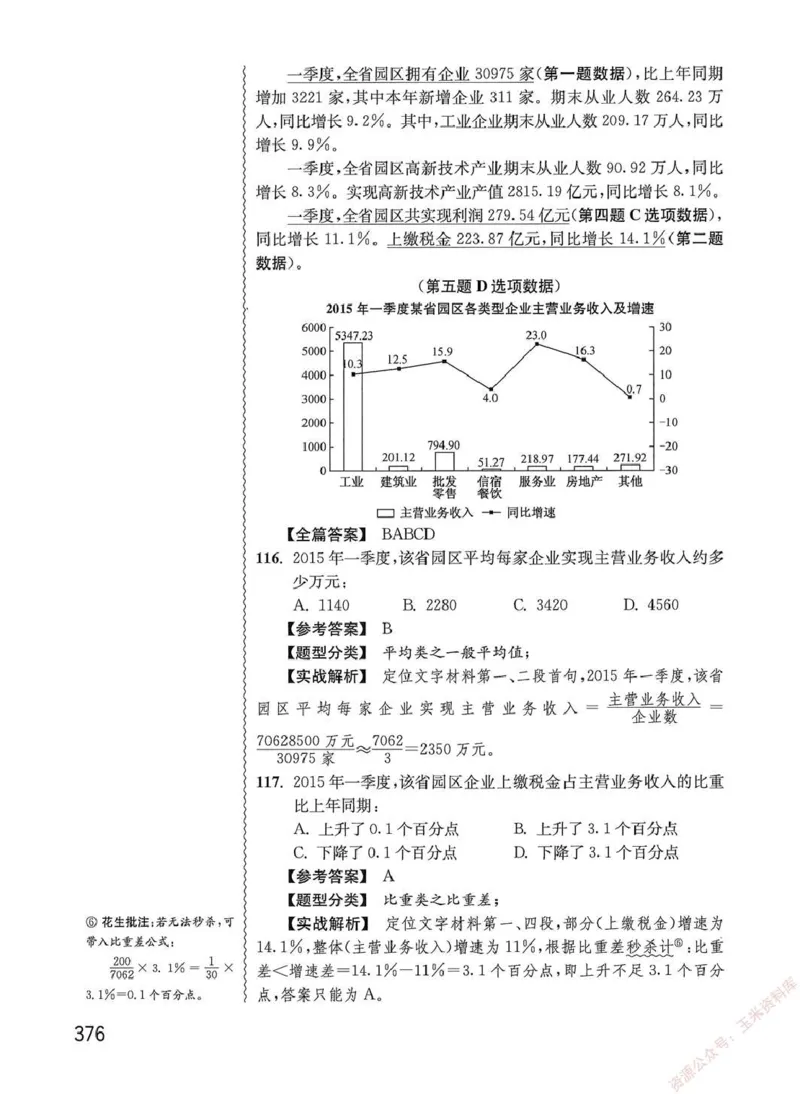 资料分析1200题解析篇_2026考公资料_花生十三合集_刷题花生十三数量关系1200题资料分析1200题⭐⭐_2020升级版花生资料分析1200题