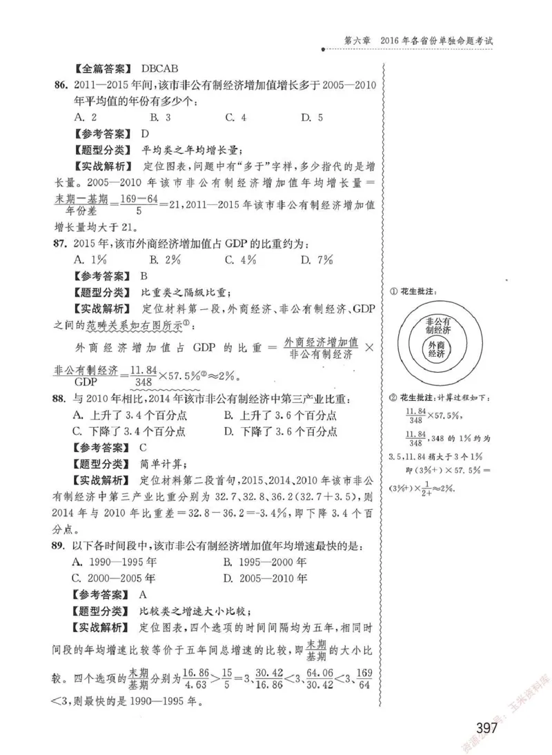 资料分析1200题解析篇_2026考公资料_花生十三合集_刷题花生十三数量关系1200题资料分析1200题⭐⭐_2020升级版花生资料分析1200题