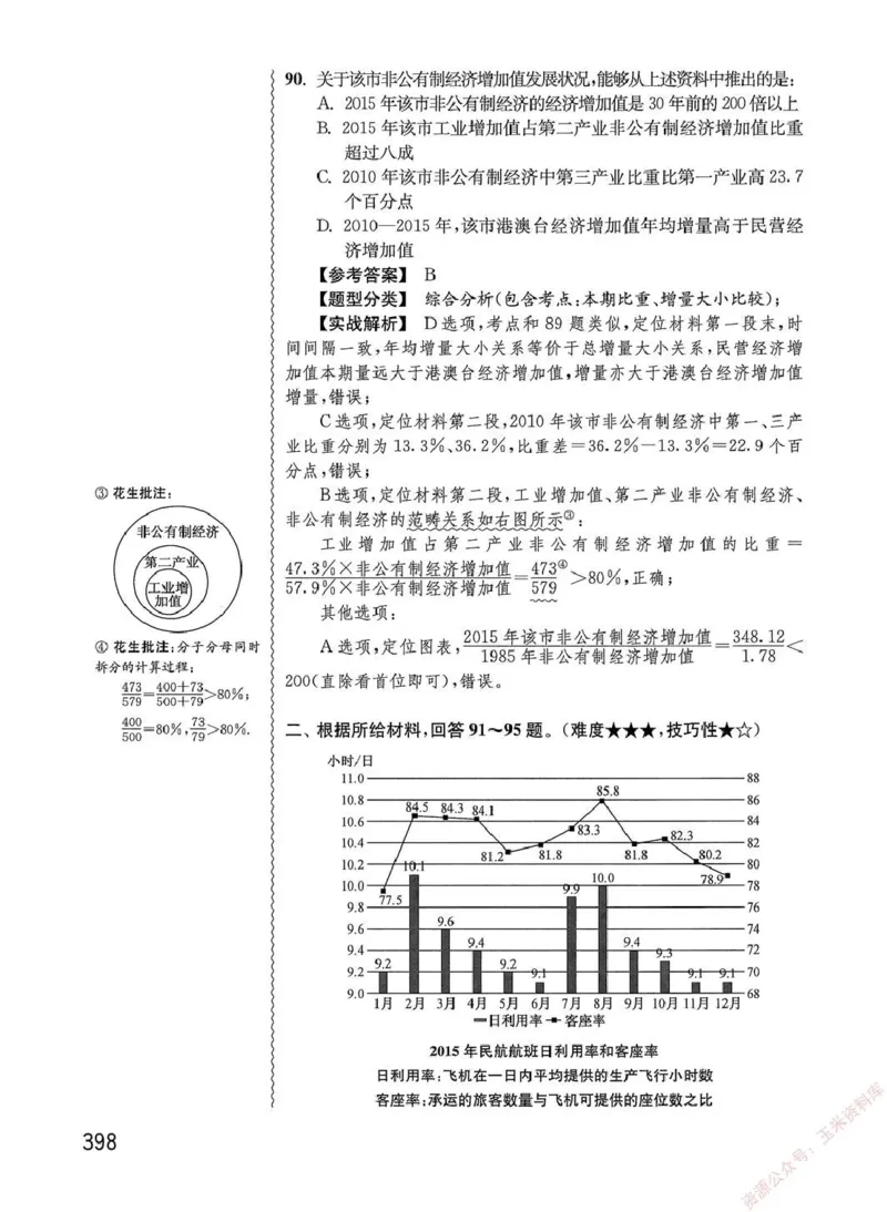 资料分析1200题解析篇_2026考公资料_花生十三合集_刷题花生十三数量关系1200题资料分析1200题⭐⭐_2020升级版花生资料分析1200题