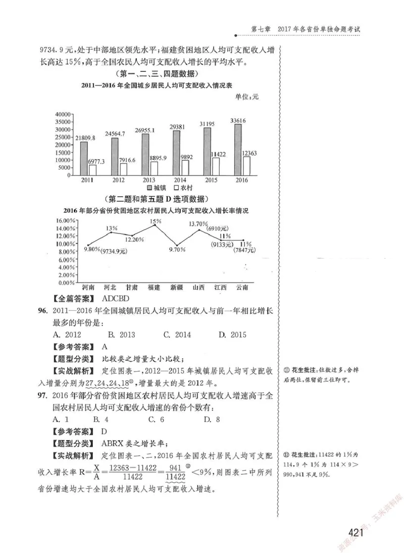 资料分析1200题解析篇_2026考公资料_花生十三合集_刷题花生十三数量关系1200题资料分析1200题⭐⭐_2020升级版花生资料分析1200题