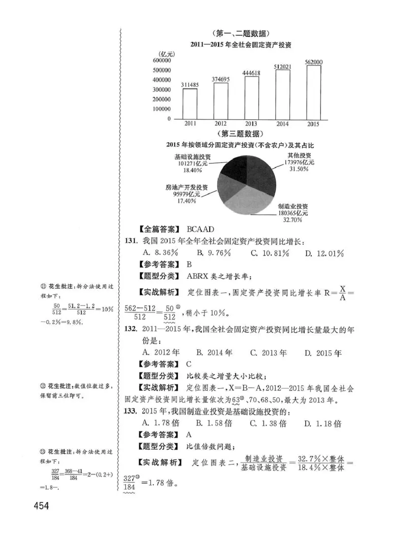 资料分析1200题解析篇_2026考公资料_花生十三合集_刷题花生十三数量关系1200题资料分析1200题⭐⭐_2020升级版花生资料分析1200题