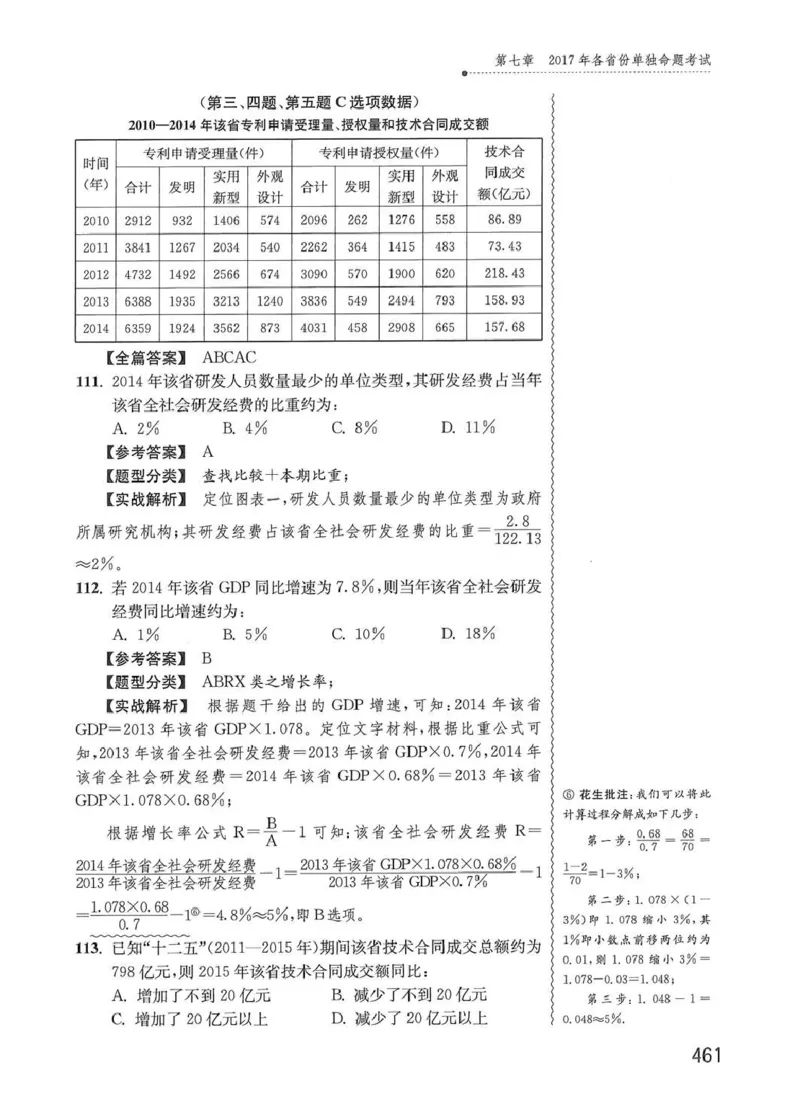 资料分析1200题解析篇_2026考公资料_花生十三合集_刷题花生十三数量关系1200题资料分析1200题⭐⭐_2020升级版花生资料分析1200题