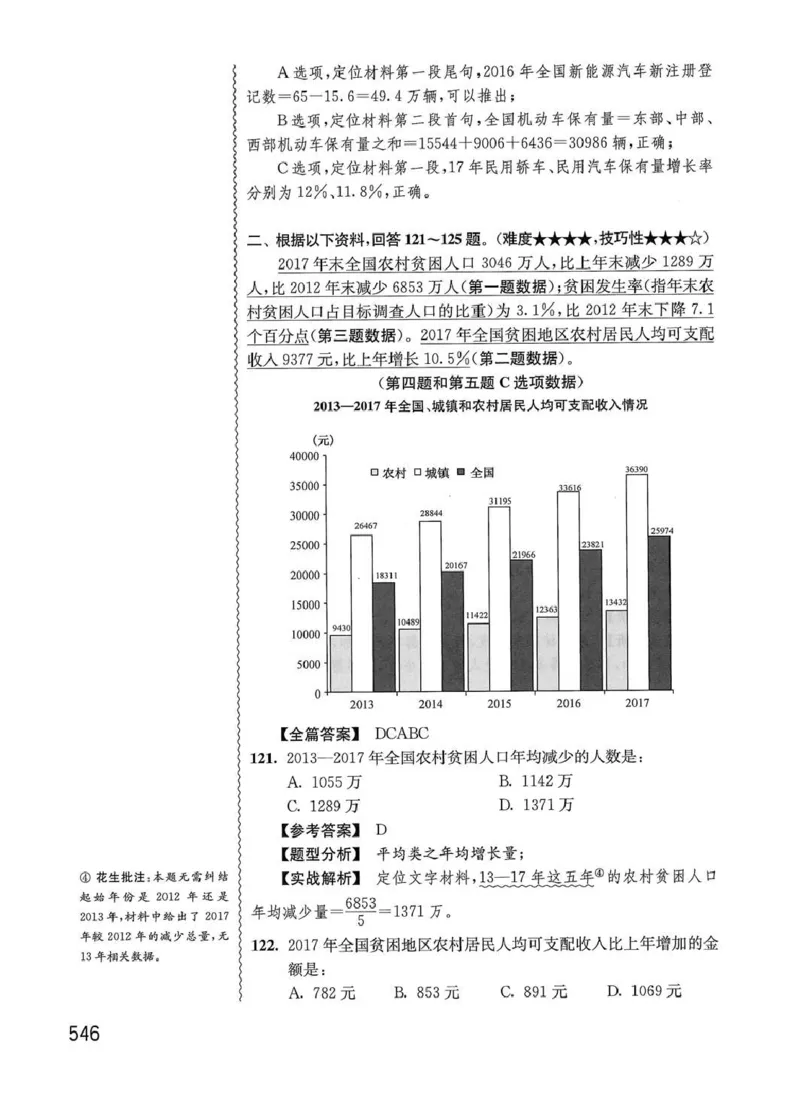资料分析1200题解析篇_2026考公资料_花生十三合集_刷题花生十三数量关系1200题资料分析1200题⭐⭐_2020升级版花生资料分析1200题