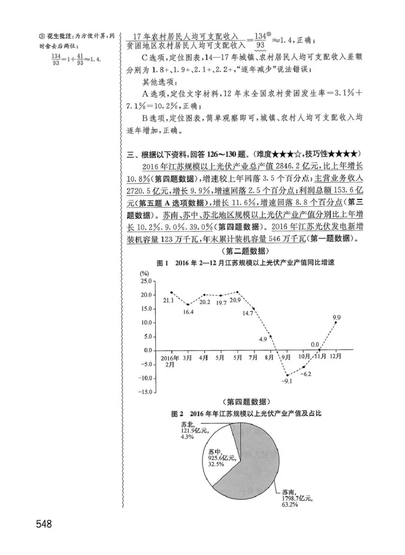 资料分析1200题解析篇_2026考公资料_花生十三合集_刷题花生十三数量关系1200题资料分析1200题⭐⭐_2020升级版花生资料分析1200题