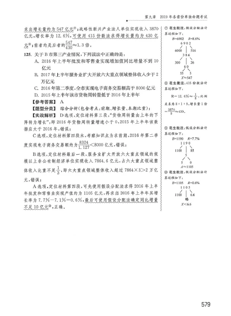 资料分析1200题解析篇_2026考公资料_花生十三合集_刷题花生十三数量关系1200题资料分析1200题⭐⭐_2020升级版花生资料分析1200题