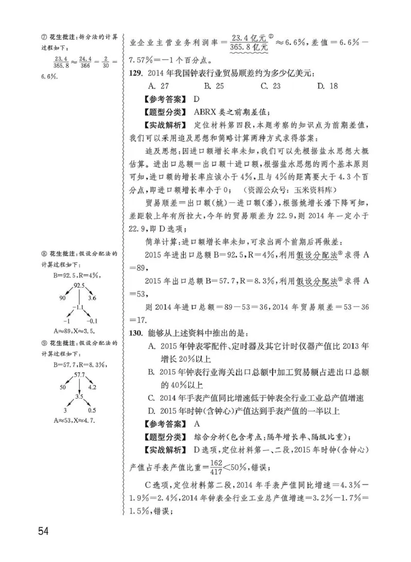 资料分析1200题解析篇_2026考公资料_花生十三合集_刷题花生十三数量关系1200题资料分析1200题⭐⭐_2020升级版花生资料分析1200题