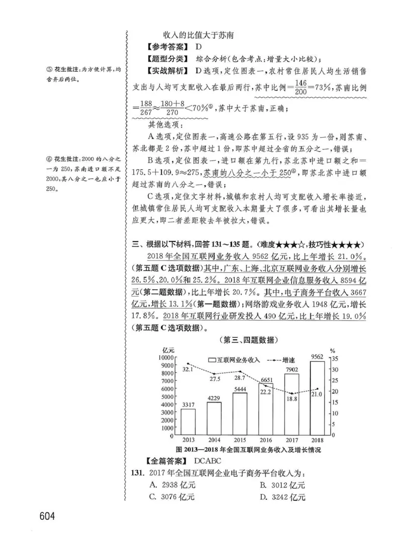 资料分析1200题解析篇_2026考公资料_花生十三合集_刷题花生十三数量关系1200题资料分析1200题⭐⭐_2020升级版花生资料分析1200题