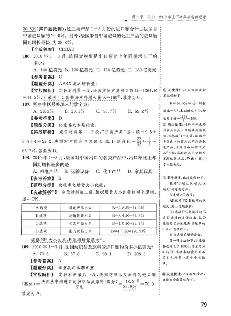 资料分析1200题解析篇_2026考公资料_花生十三合集_刷题花生十三数量关系1200题资料分析1200题⭐⭐_2020升级版花生资料分析1200题