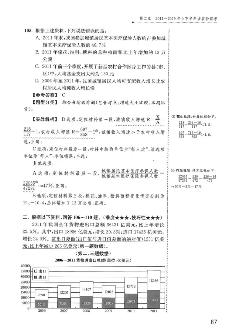 资料分析1200题解析篇_2026考公资料_花生十三合集_刷题花生十三数量关系1200题资料分析1200题⭐⭐_2020升级版花生资料分析1200题