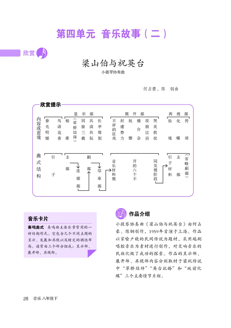 鲁教版8年级音乐下册高清教材_4-教培资料-26年最新资料-同步更新_初中高中教资_03科三专项（进去保存报考的学科即可）_02科三专项（笔记真题思维导图教学设计版本二）