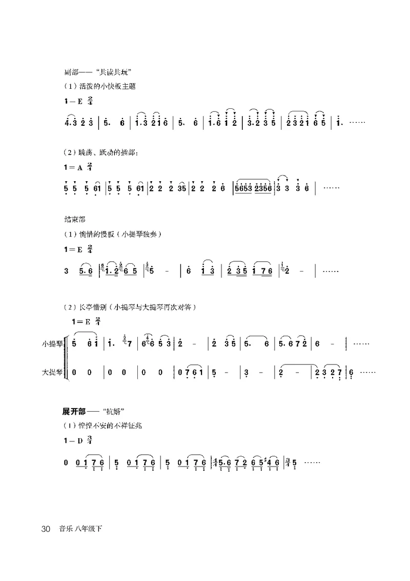 鲁教版8年级音乐下册高清教材_4-教培资料-26年最新资料-同步更新_初中高中教资_03科三专项（进去保存报考的学科即可）_02科三专项（笔记真题思维导图教学设计版本二）