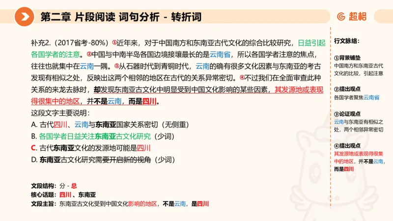 超格六合一言语-第二节-主旨理解题-转折因果词_2026考公资料_超格合集_公考-理论班2026超格行测申论（六合一）理论实战班_言语理解理论实战班老于_课件