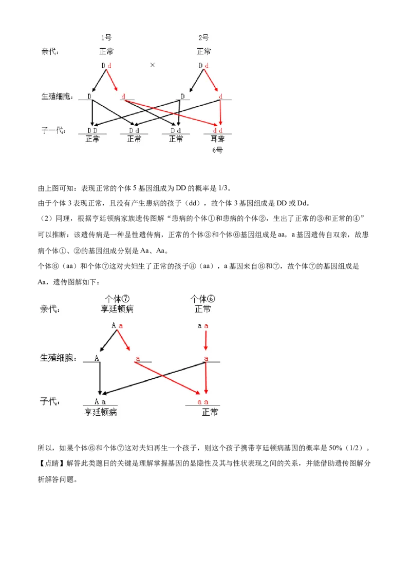 精品解析：山东省泰安市2021年中考生物试题（解析版）_中考真题_8.生物中考真题2015-2024年_2021中考生物真题64份_2021山东省_精品解析：山东省泰安市2021年中考生物试题