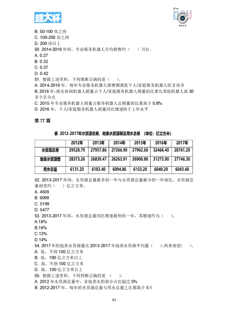 事业单位资料分析刷题课讲义_2026考公资料_超格合集_数资高照合集_资料分析高照合集⭐⭐⭐_2024课程25没开课的先看这个_超大杯2023高照资料超大杯刷题营_随堂笔记