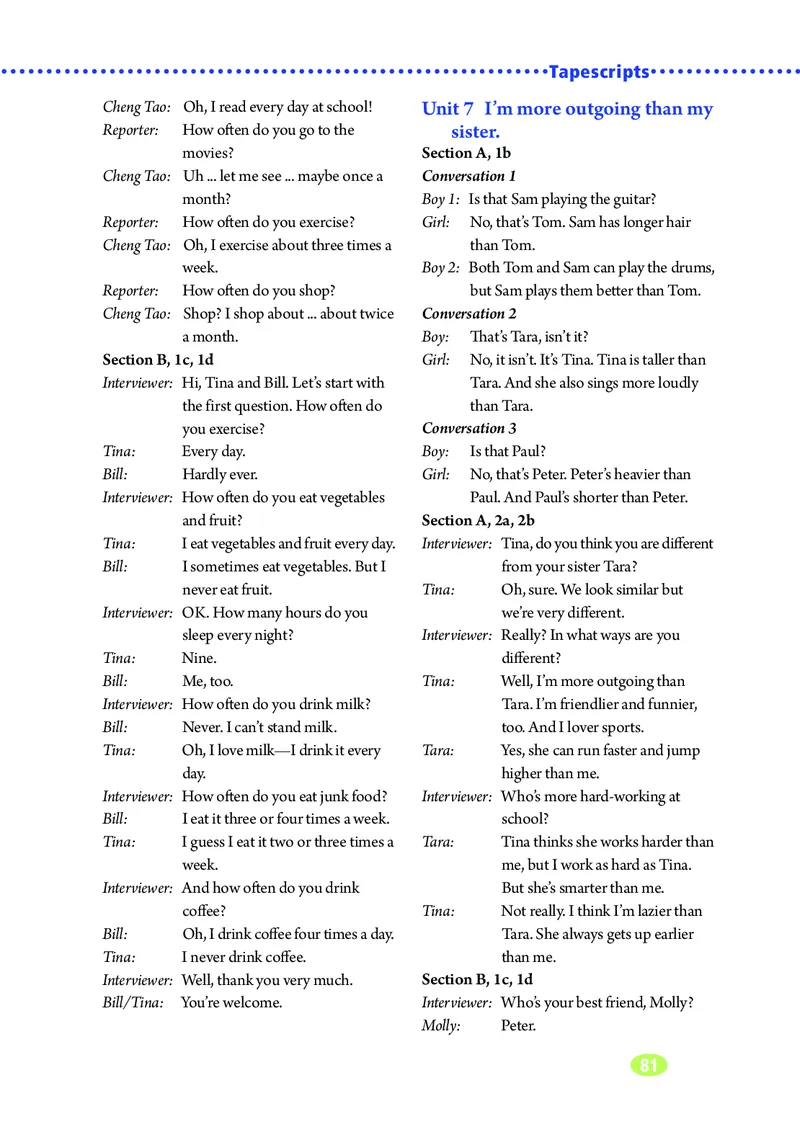 鲁教版7年级英语上册高清教材_4-教培资料-26年最新资料-同步更新_初中高中教资_03科三专项（进去保存报考的学科即可）_02科三专项（笔记真题思维导图教学设计版本二）