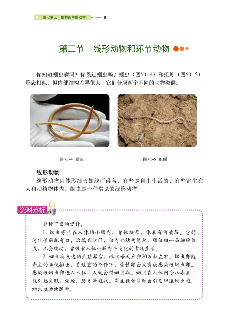 鲁教版8年级生物上册高清教材_4-教培资料-26年最新资料-同步更新_初中高中教资_03科三专项（进去保存报考的学科即可）_02科三专项（笔记真题思维导图教学设计版本二）
