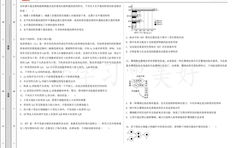 (8.46)-点睛押题卷&mdash;&mdash;浙江卷_2024高考押题卷_132024高途全系列_26高途点睛卷_2024点睛密卷-生物