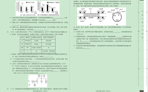 黑龙江省齐齐哈尔市第八中学校等校2023-2024学年高三1月大联考考后强化生物试题_2024届高三1月大联考考后强化卷（新课标II卷）_2024届高三1月大联考考后强化卷（新课标II卷）生物