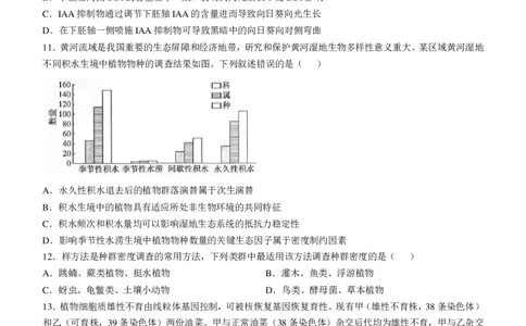 精品解析：2025年高考河南卷生物高考真题解析（参考版）_1.高考2025全国各省真题+答案_00.2025各省市高考真题及答案（按省份分类）_12、河南卷（9科全）_生物
