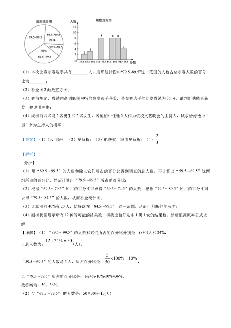 精品解析：山东省德州市2020年数学中考试题（解析版）_中考真题_2.数学中考真题2015-2024年_2020全国多省多地中考数学真题126份_2020年中考真题精品解析数学（山东德州卷）精编word版