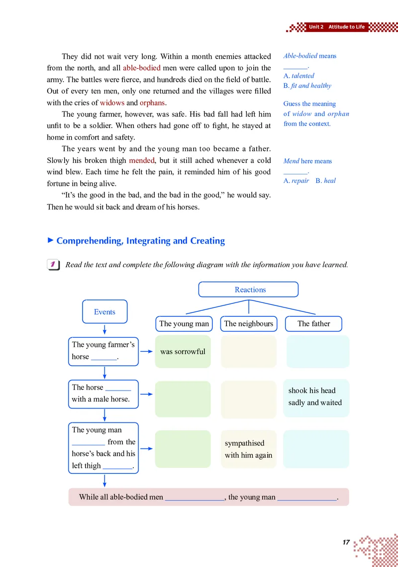 重大版英语选修第一册高清教材_4-教培资料-26年最新资料-同步更新_初中高中教资_03科三专项（进去保存报考的学科即可）_02科三专项（笔记真题思维导图教学设计版本二）
