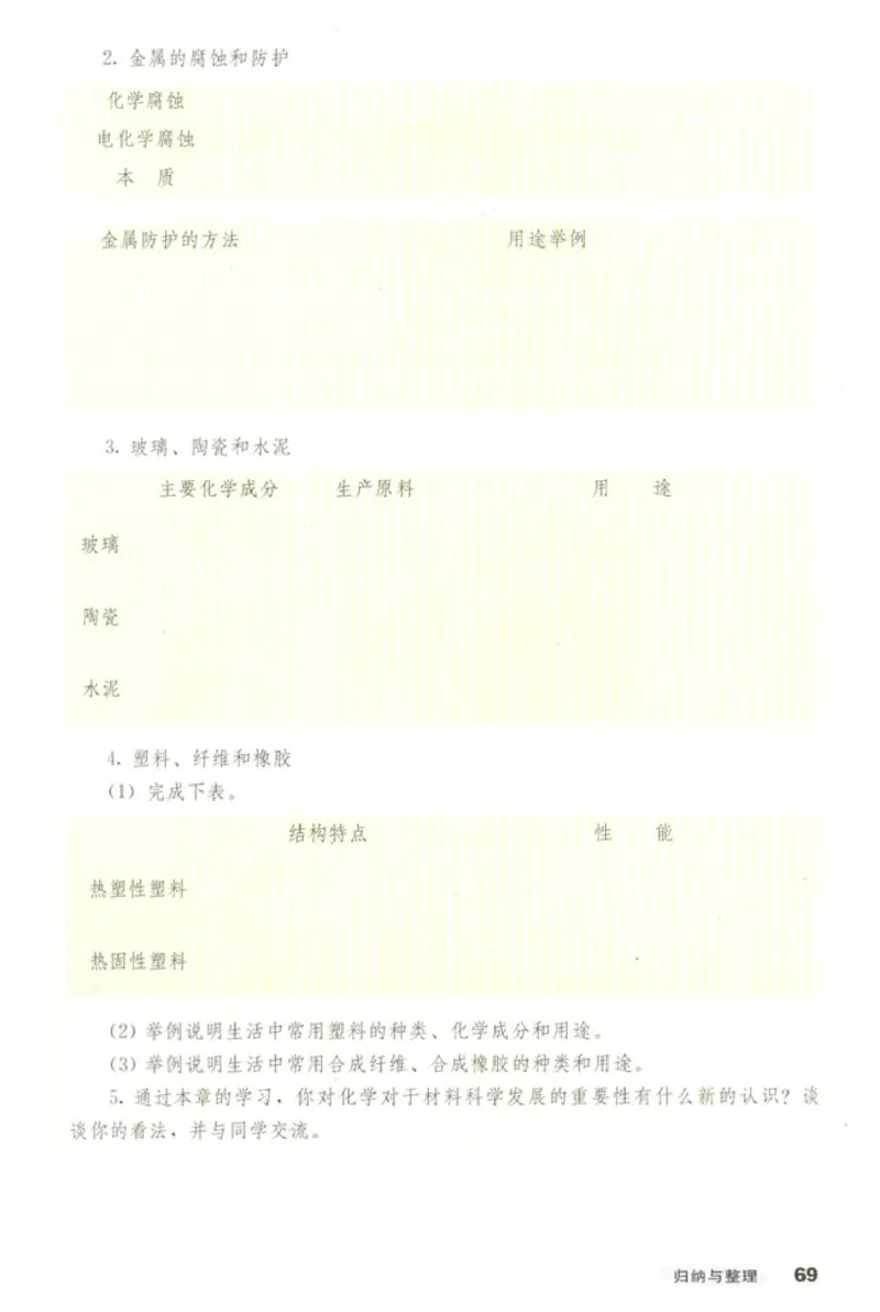 高中化学选修1化学与生活_4-教培资料-26年最新资料-同步更新_初中高中教资_03科三专项（进去保存报考的学科即可）_02科三专项（笔记真题思维导图教学设计版本二）