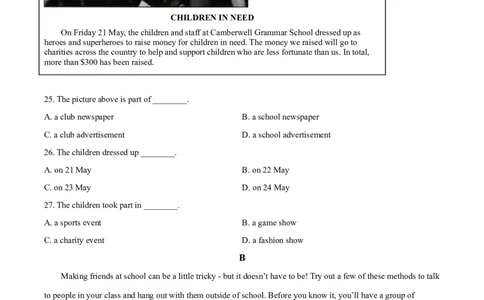 精品解析：江苏省无锡市2021年中考英语试题（原卷版）_中考真题_3.英语中考真题2015-2024年_2021中考英语真题86份_2021江苏省_精品解析：江苏省无锡市2021年中考英语试题