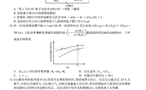 化学试题_2025年9月_250922山西省长治市2025-2026学年高三上学期9月质量监测（全科）_山西省长治市2024-2025学年高三上学期9月质量监测化学