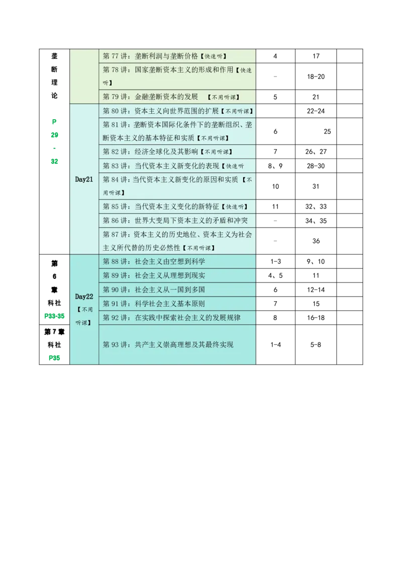 7月马原带学表_2026考公资料_（49）政治理论合集_政治理论合集_2025考研政治_05.苏一_03.800题精讲_00.讲义