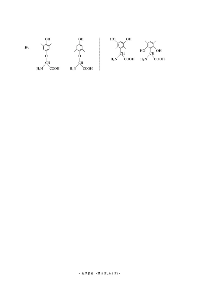 化学答案_2025年4月_2504172025届河南省青桐鸣高三4月大联考（全科）_2025届河南省青桐鸣高三4月大联考化学