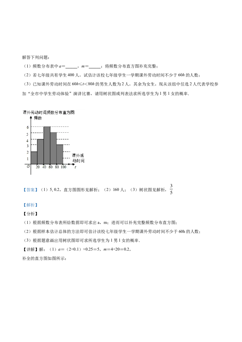 精品解析：贵州省遵义市2020年初中毕业生学业升学统一考试数学试题（解析版）_中考真题_2.数学中考真题2015-2024年_2020全国多省多地中考数学真题126份