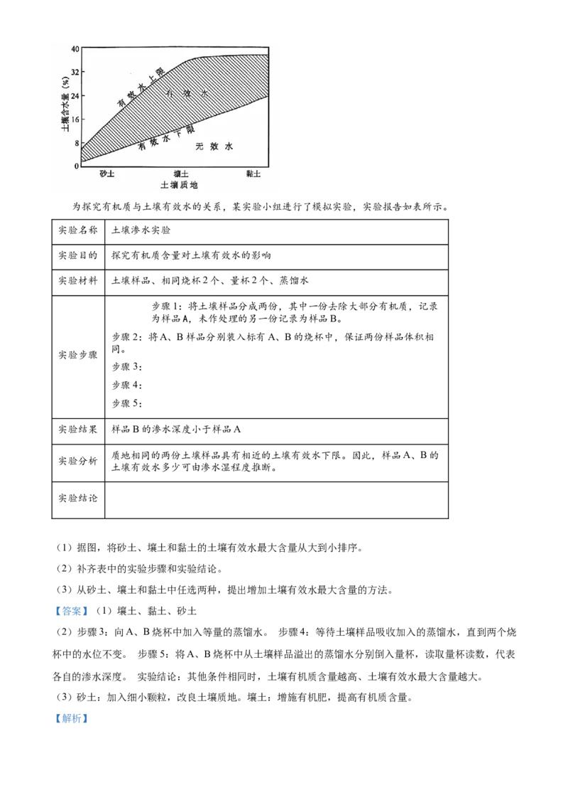 2025年1月八省联考高考综合改革适应性测试&mdash;&mdash;高三地理（陕西、山西、宁夏、青海卷）Word版含解析_2025年1月_❤2025年高考综合改革适应性演练（八省联考）(1)