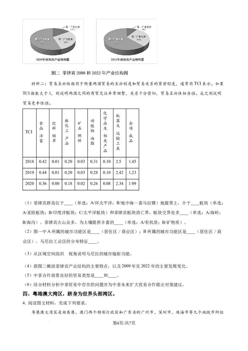 上海市崇明区2025届高三第二次模拟考试地理_2025年4月_250407上海市崇明区2025届高三第二次模拟考试_上海市崇明区2025届高三第二次模拟考试地理