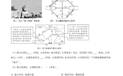 上海市崇明区2025届高三第二次模拟考试地理_2025年4月_250407上海市崇明区2025届高三第二次模拟考试_上海市崇明区2025届高三第二次模拟考试地理