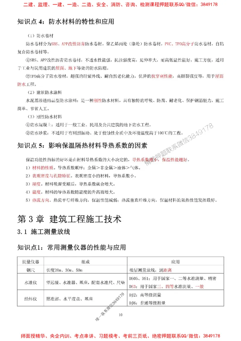 2025年二建建筑嗨学-考点速记手册_2026年一级建造师_2026年一建建筑_2025年一建建筑SVIP_01-精华文档✿电子教材✿历年真题_41-建筑《考点速记手册》HX
