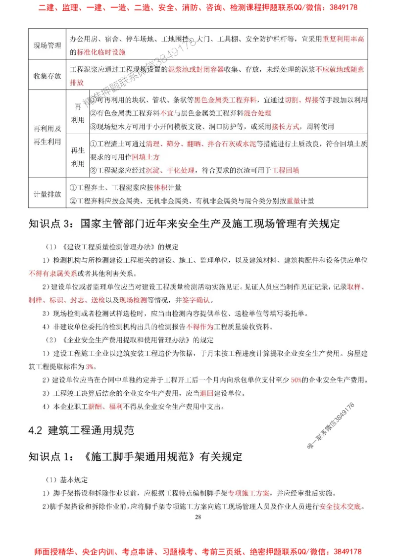 2025年二建建筑嗨学-考点速记手册_2026年一级建造师_2026年一建建筑_2025年一建建筑SVIP_01-精华文档✿电子教材✿历年真题_41-建筑《考点速记手册》HX