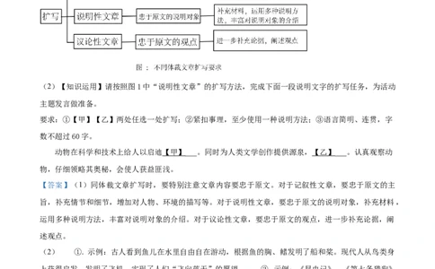精品解析：2024年四川省自贡市中考语文真题（解析版）_中考真题_1.语文中考真题2015-2024年_2024中考语文真题_精品解析：2024年四川省自贡市中考语文真题