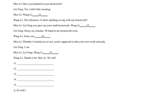 精品解析：山西省2020年中考英语试题（原卷版）_中考真题_3.英语中考真题2015-2024年_2020全国多省多地中考英语真题145份_精品解析：山西省2020年中考英语试题