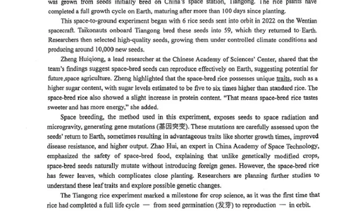 2025届广东省汕头市高三下学期一模英语试题_2025年2月_250224广东省汕头市2025届高三下学期第一次模拟考试（全科）